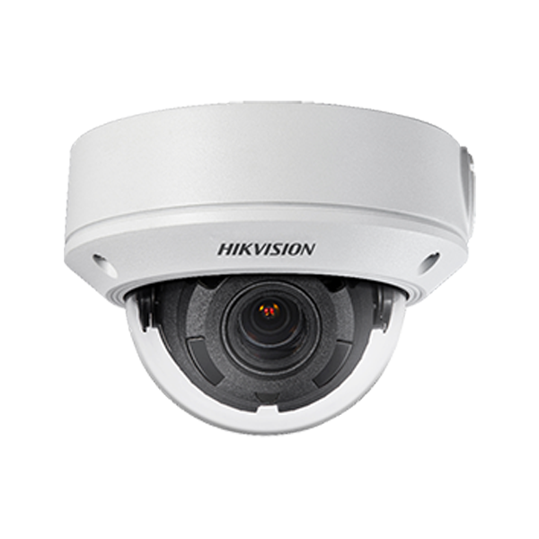 HIKVISION 5MP Indoor/Outdoor Dome Network Camera, 2.8~12mm Motorized Lens