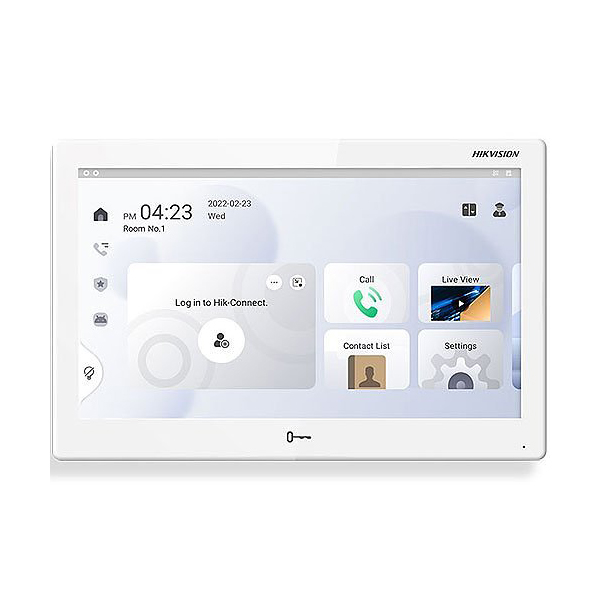 HIKVISION Android Indoor Station (10.1-inch colorful touch screen with resolution 1024 × 600)